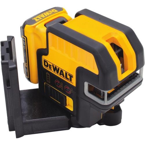  DEWALT 12V MAX Laser Level, 2 Spot + Cross Line Laser, Red, 165-Foot Range (DW0822LR)