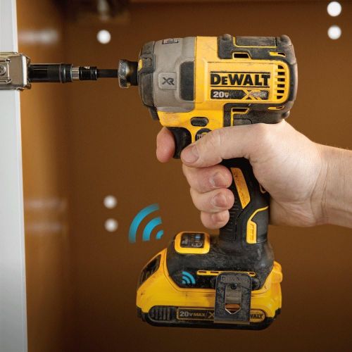  DEWALT DCF888D2 20V Max XR Brushless Tool Connect Impact Driver Kit, with (2) 2Ah XR Brushless Batteries
