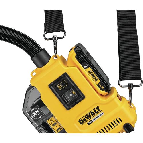  DEWALT 20V MAX Dust Extractor Kit, Brushless, Universal (DWH161D1)