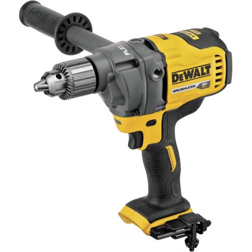  DEWALT 60V MAX Cordless Drill For Concrete Mixing, E-Clutch System, Tool Only (DCD130B)