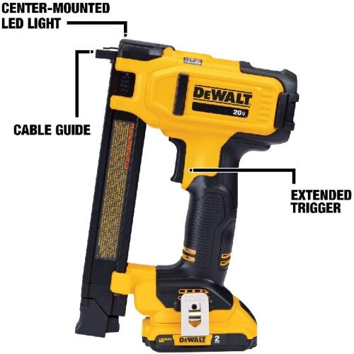  DEWALT 20V MAX Stapler Kit for Cables (DCN701D1)