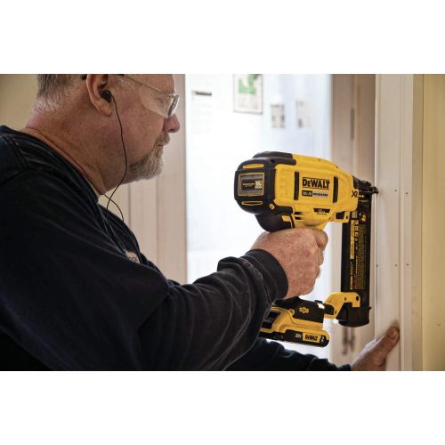  Visit the DEWALT Store DEWALT 20V MAX Cordless Brad Nailer, 18GA, Tool Only (DCN680B)