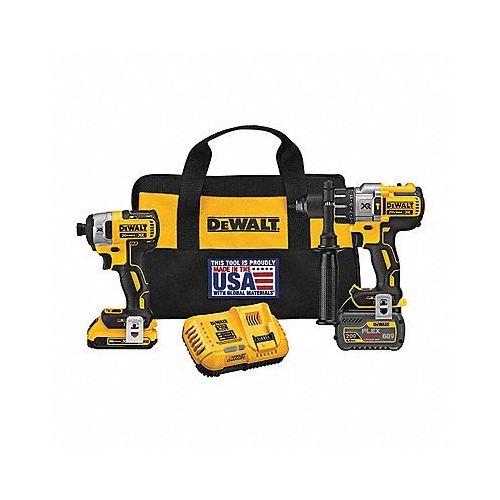  DEWALT Cordless Combo Kit 20.0/60.0 V 2 Tools