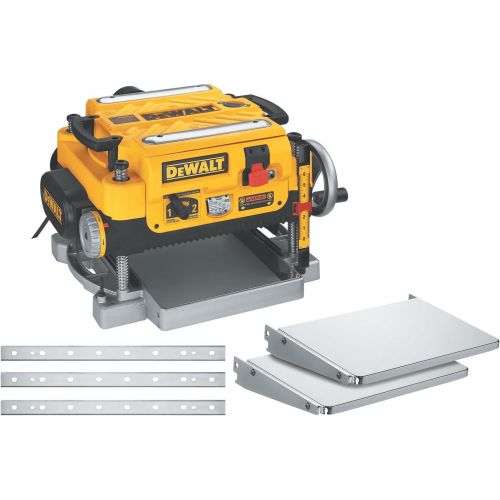  DEWALT 13-Inch Thickness Planer, Three Knife, Two-speed with Protective Safety Glasses (DW735X & DPG55-1C)