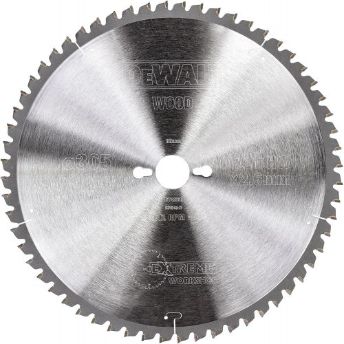 Dewalt DT4260-QZ 12/30mm 60WZ Construction Circular Saw Blade