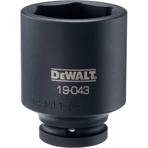  DEWALT Deep Impact Socket, SAE, 3/4-Inch Drive, 1-5/8-Inch, 6-Point (DWMT19042B)