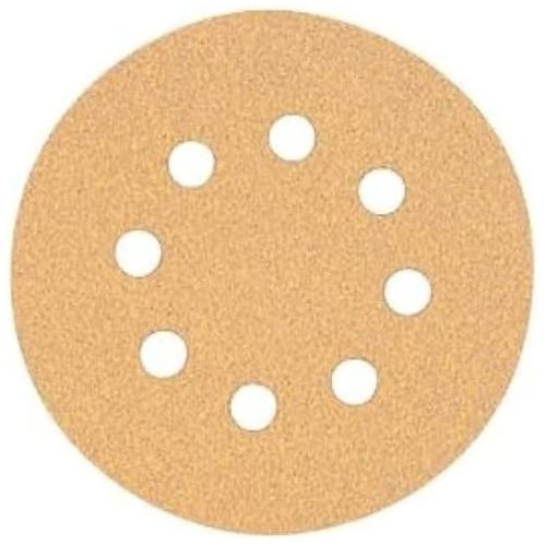  DEWALT DW4301 5-Inch 8 Hole 80 Grit Hook and Loop Random Orbit Sandpaper (5-Pack) (2)