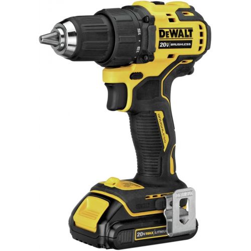  Dewalt DCD708C2-DCS571B-BNDL ATOMIC 20V MAX 1/2 in. Cordless Drill Driver Kit and 4-1/2 in. Circular Saw