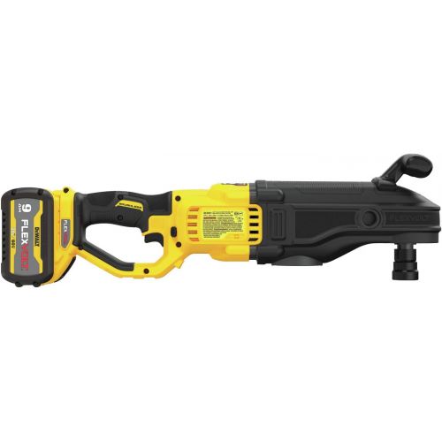  DEWALT FLEXVOLT 60V MAX Right Angle Drill, Brushless, Quick-Change Stud/Joist, E-Clutch System Kit (DCD471X1)