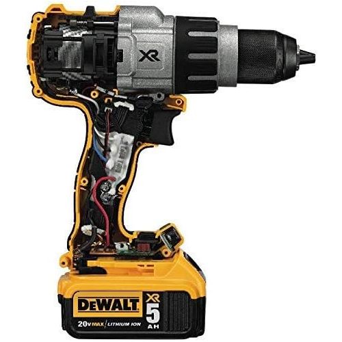  DEWALT 20V MAX XR Hammer Drill Kit, Brushless, 3-Speed Drill Kit (DCD996P2) (Drill Kit)