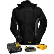 DEWALT DCHJ066C1-XL 20V/12V MAX Womens Heated Jacket Kit, Black, X-Large