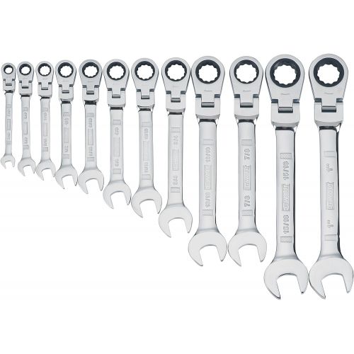  DEWALT Ratcheting Wrench Set, SAE, Flexible, 12-Piece (DWMT19231)