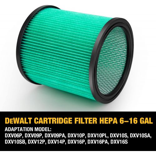  DEWALT - DXVC6914 DeWALT Cartridge Filter-HEPA 6-16 gal