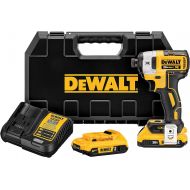 DEWALT 20V MAX XR Impact Driver Kit, Brushless, 3-Speed, 1/4-Inch, 2.0-Ah (DCF887D2)