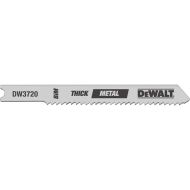 DEWALT DW3728-5 3 32 TPI Sheet Metal Cut Cobalt Steel U-Shank Jig Saw Blade - 5 Pack