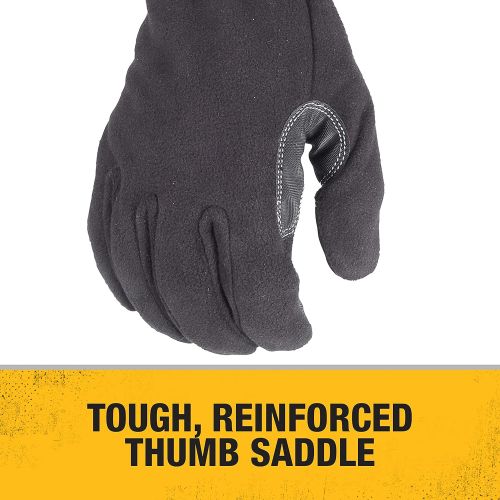  DeWalt DPG740L Mild Condition Fleece Cold Weather Work Glove, Large