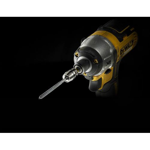  Dewalt Tools - Impact Torsion 2 x PH2 50mm and Magnetic Screwlock Sleeve