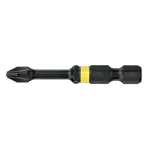  Dewalt Tools - Impact Torsion 2 x PH2 50mm and Magnetic Screwlock Sleeve