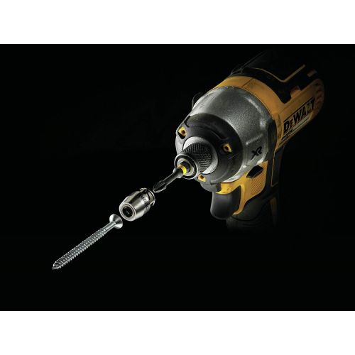  Dewalt Tools - Impact Torsion 2 x PH2 50mm and Magnetic Screwlock Sleeve