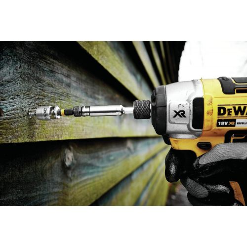  Dewalt Tools - Impact Torsion 2 x PH2 50mm and Magnetic Screwlock Sleeve