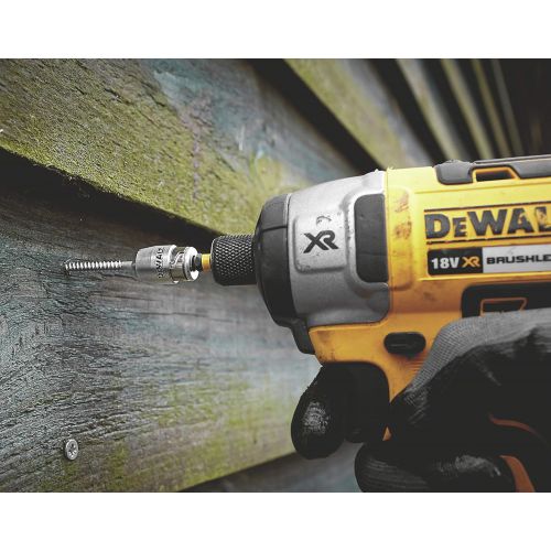  Dewalt Tools - Impact Torsion 2 x PH2 50mm and Magnetic Screwlock Sleeve