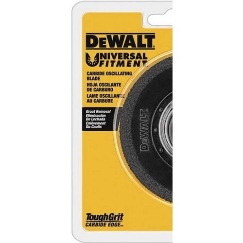  DEWALT Oscillating Tool Kit, Corded, 3-Amp, 29 Pieces (DWE315K) & Oscillating Tool Blade for Grout Removal, Carbide (DWA4219)