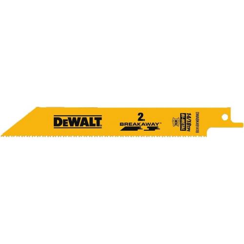  DEWALT DWABK491418P3 6 BREAKAWAY Reciprocating Saw Blades