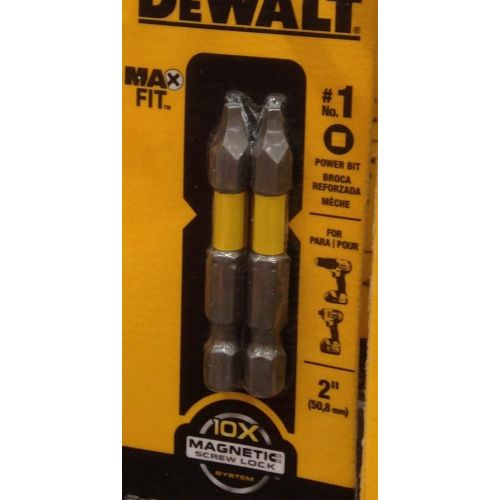  DEWALT 2 in. Max Fit SQ1 Bit Tip (2-Pack)