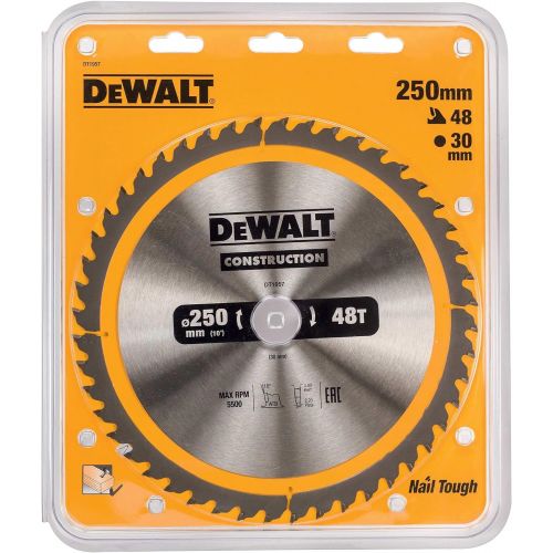  Dewalt DT1957-QZ 9.84/30mm 48WZ Construction Circular Saw Blade