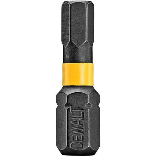  DEWALT DWA1HX18IRB 1-Inch Hex 1/8-Inch IMPACT READY FlexTorq Bits, 50-Pack