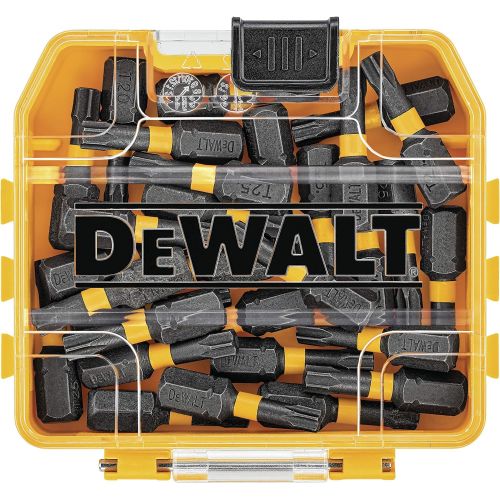  DEWALT FlexTorq Impact Driver Bits, Torx, 1/4-Inch x 1-Inch, 30-Pack (DWA1TX25IR30)