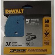 DEWALT 50-Pack 60-Grit 5-in Zirconium Disc Sandpaper Hook & Loop DWAS58060CP