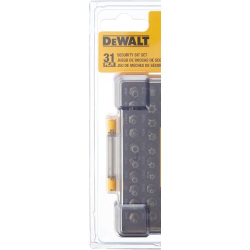  DEWALT Screwdriver Set, Security, 31-Piece (DWAX200)