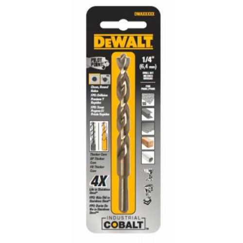  DEWALT DW1204 1/16-Inch Cobalt Split Point Twist Drill Bit