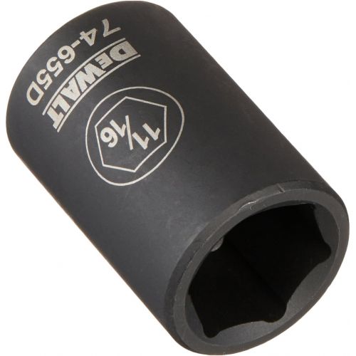  DEWALT 1/2 Drive Impact Socket 6 PT 11/16