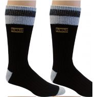 DeWALT Mens 2 Pack Wool Blend Boot Crew Socks