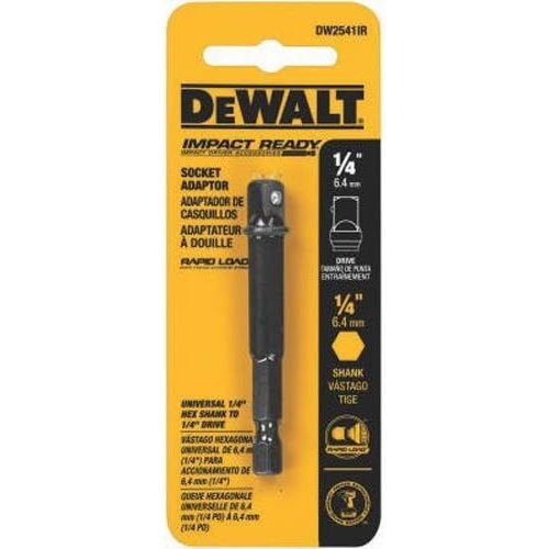  DEWALT DW2541IR 1/4-Inch Hex To 1/4-Inch Square IMPACT READY Socket Adaptor (3)