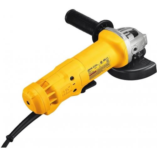  DEWALT Angle Grinder Tool, Paddle Switch, 4-1/2-Inch, 11-Amp (DWE402) & Grinding Wheel, Double Row, Diamond Cup, 4-1/2-Inch (DW4774)