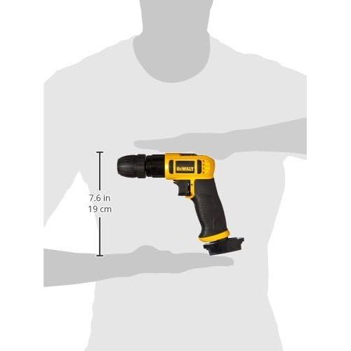  DEWALT Drill, Pneumatic, Reversible, 3/8-Inch (DWMT70786L)