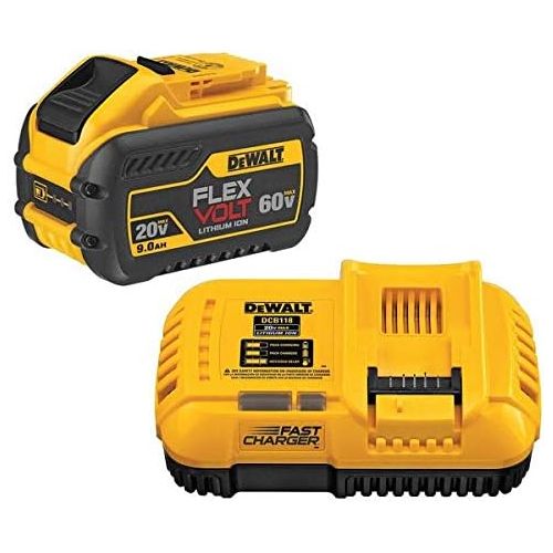  DEWALT Battery and Charger Kit for Li-Ion 20V/60V