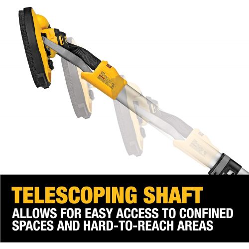  DEWALT DCE800B 20V MAX* Cordless Drywall Sander (Tool Only)