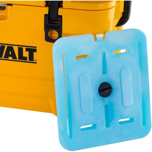  Dewalt DXC2501 25 Quart Roto-Molded Lunchbox Cooler/ 10 Quart Ice Pack Cooler Combo