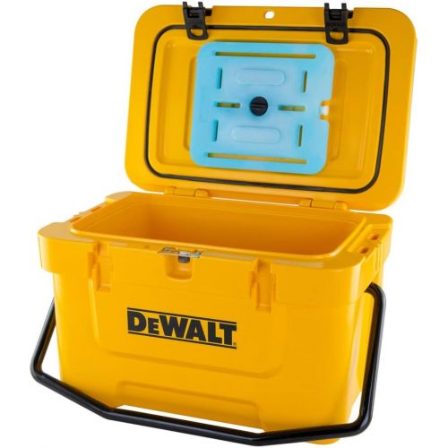  Dewalt DXC2501 25 Quart Roto-Molded Lunchbox Cooler/ 10 Quart Ice Pack Cooler Combo