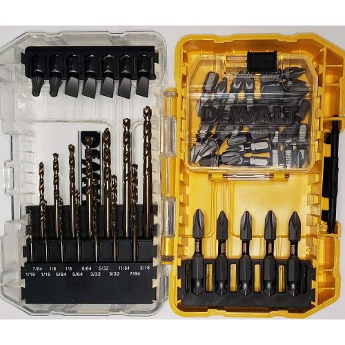  DEWALT Toughgrip 100-Piece Shank Screwdriver Bit Set