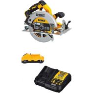 DEWALT 20V MAX 7-1/4-Inch Circular Saw with Battery Pack & Charger Kit, 3-Ah (DCS570B & DCB230C)