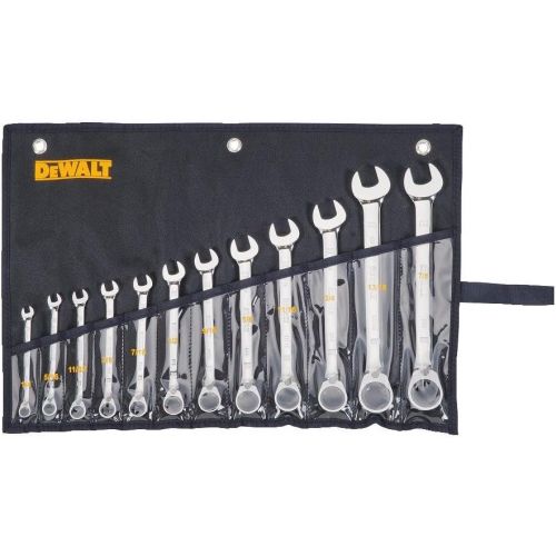  DEWALT Ratcheting Wrench Set, SAE, 12-Piece (DWMT19232)