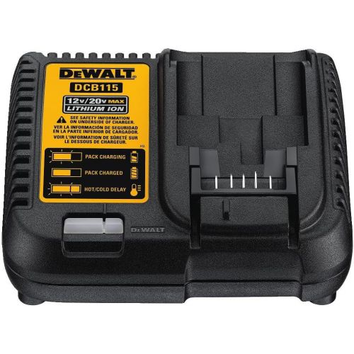  DEWALT 20V MAX* XR Cordless Drill Combo Kit, Brushless, 5-Tool (DCK594P2)