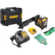 DEWALT DW089LG 12V 3 x 360 Green Beam Battery with DW0881T Laser Tripod