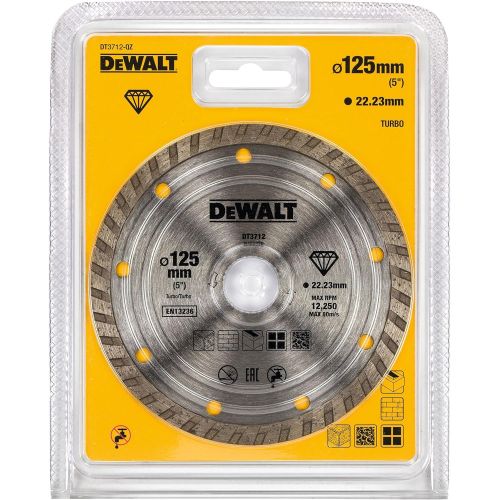  Dewalt DT3712-QZEco1 Turbo 4.92 Diamond Disc