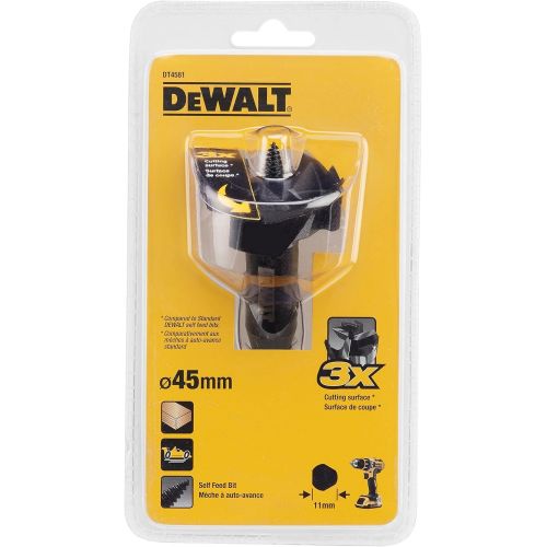  Dewalt DT4581-QZ Self-Feed Drill Bit, 45mm